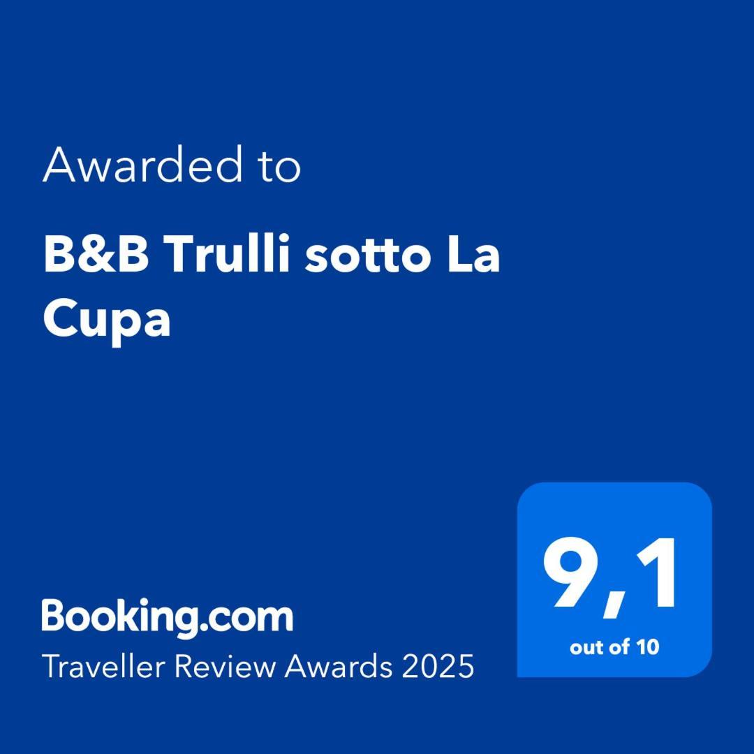 B&B Trulli Sotto La Cupa Martina Franca Exteriör bild